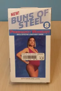 Buns of Steel 8 - Pregnancy Workout VHS Madeleine Lewis New Sealed - Picture 1 of 2