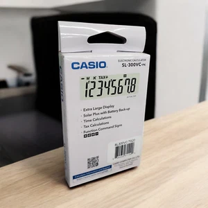 Casio® SL300VC 8-Digit Standard Function Calculator in Pink - Brand New - Picture 1 of 4