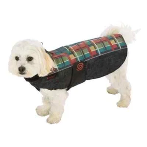 Ultra Paws Weather Master Dog Coat Forest Plaid Sz S - Brand New - Picture 1 of 5