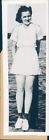 1942 Mary Frances Chapman Chicago IL Navy Nurse Missing In Action WWII 3x8 Photo