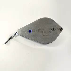 Vintage Strait-Line Chalk Line Reel Plumb Bob Blue - Picture 1 of 3