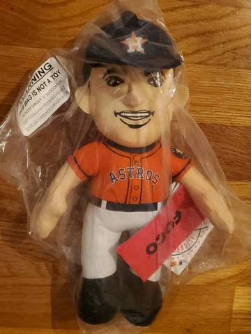 Carlos Correa Houston Astros #1 FOCO MLB Pro Baseball Player Plush Figure Cover