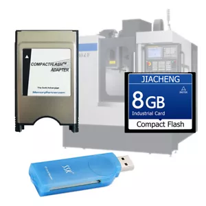 32MB-8GB CF Memory Card Compact Flash Card + PCMCIA Adapter + SSK USB2.0 Reader - Picture 1 of 20