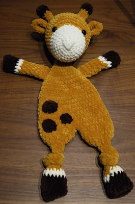 Ручной работы крючком жираф милый мягкая игрушка - сафари тематический детской  - Изображение 1 из 2