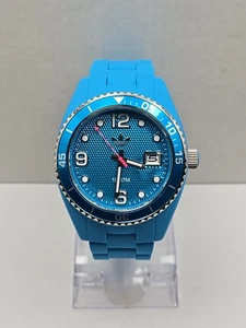 Adidas Brisbane Azul Unisex Cuarzo Fecha Ventana 42mm Banda Goma 100M Batería Nueva - Imagen 1 de 10