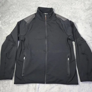 Ralph Lauren RLX Jacket Mens Large Stretch Full Zip The Grove Golf Pullover - Picture 1 of 14