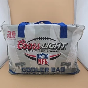 2007 NFL Coors Light The Silver Bullet Cooler Bag Insulated Soft Bag - Picture 1 of 9