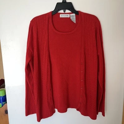 Camisa Suéter Ciervo Blanca Talla Extra Grande Roja  Foto 1 de 4