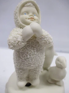 Snowbabies mit Pinguinen Spieluhr spielt Catch a Falling Star schönes Stück. - Bild 1 von 17