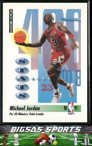 Michael Jordan 1991-92 SkyBox #307 Chicago Bulls - Picture 1 of 2
