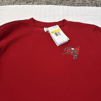 Pullover térmico Nike NFL On Field Tampa Bay Buccaneers Waffel para hombre talla pequeña Foto 1 de 4