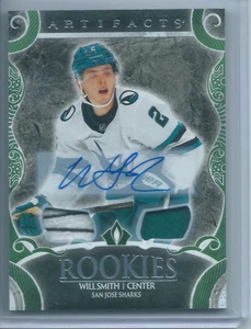 Will Smith Emerald IV Rookie Patch Auto /15 2024-25 Upper Deck Artifacts - Picture 1 of 2