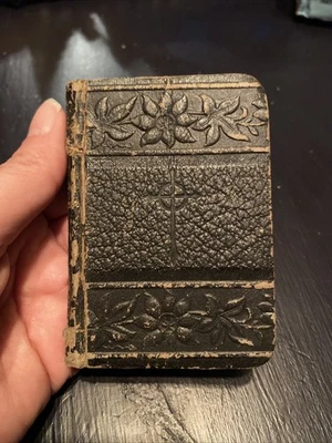 Jesus My Love~ 1896 Antique Catholic Prayer Book For Children ~ Illustrated Foto 1 de 4