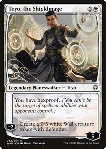 Teyo, the Shieldmage 3x FOIL WAR MTG War of the Spark poco común como nuevo blanco - Imagen 1 de 1