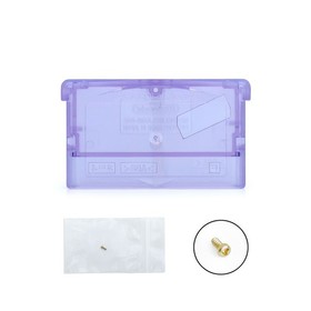 GameBoy Advance [GBA] Game Cartridge Shell [Clear Purple] - Made in USA