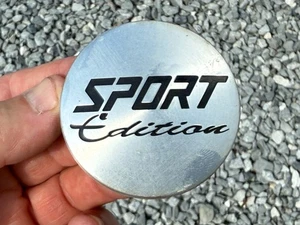 SPORT EDITION CUSTOM WHEEL CENTER CAP MACHINED FINISH SPORT F-5 2 1/4" DIAMETER - Picture 1 of 3