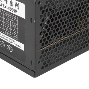 400W Power Supply Rated 250W Temperature Control Safety Protection Desktop AM - Afbeelding 1 van 22