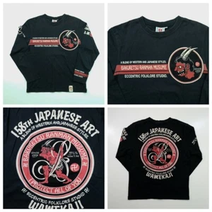 VINTAGE BLACK TEDMAN TED COMPANY EFU SHOKAI CLOTHING JAPANESE JAPAN TED MAN EVIL - Bild 1 von 12