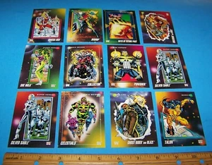 Marvel Collectors Cards 1992 ( Mixed Lot 12 Cards ) - Picture 1 of 2