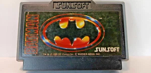 Batman Videogame Cartridge for Nintendo Famicom by Sunsoft - Very Good Condition - Picture 1 of 5