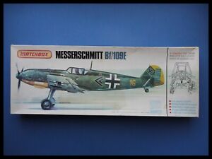 Matchbox Messerschmitt Bf / 109e-3 1:3 2 Modèle Kit