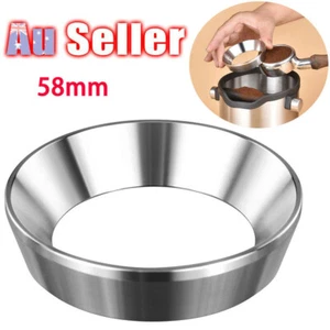 Stainless Steel 58mm Espresso Dosing Funnel Coffee Dosing Ring for Portafilter - Picture 1 of 9