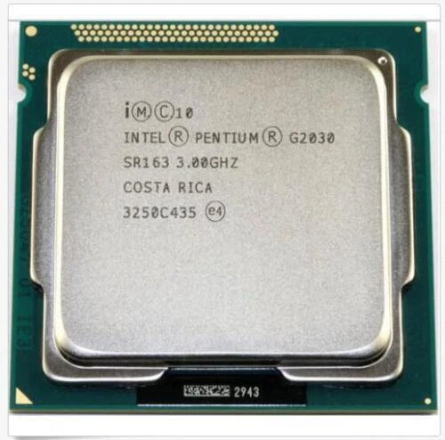 Intel Pentium G2010 G2020 G2030 G2120 G2130 LGA 1155 55W 22NM CPU Processor - Image 1 of 4