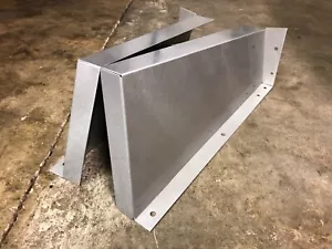 Par de paneles de reparación laterales de extremo de caja de asiento diestro derecho derecho apto para Land Rover Defender 90 Series 2 3 - Imagen 1 de 3
