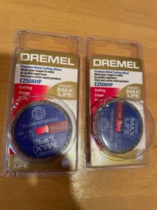 NEW LOT OF 2 Dremel Max Life EZ506HP 1-1/2 METAL Cutting Blade WHEEL SEALED - Picture 1 of 1