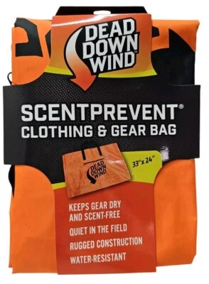 Dead Down Wind Scent Prevent Clothing-Gear Bag Water Resistant Scent Free -30603 - Image 1 of 2
