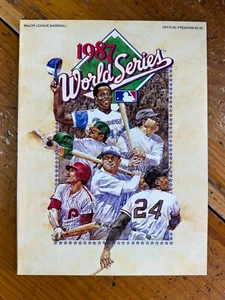 1987 MINNESOTA TWINS vs ST LOUIS Cardinals WORLD SERIES Program 96 Page UNSCORED - Picture 1 of 14