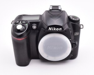 Nikon Black D50 6.1 MP DX Digital Camera Body 23,136 Actuations (#10114)