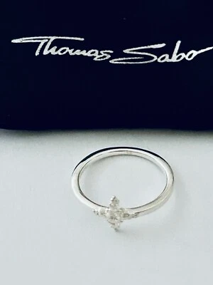 Thomas Sabo Sterling Silver Ring Size 56. New In Package - Image 1 of 4
