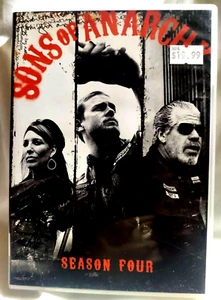 Sons of Anarchy DVD Season 4, 656 min Region 1 US / Canada - 14 Episodes 4 discs - Picture 1 of 3