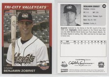 2004 Choice Tri-City ValleyCats Ben Zobrist #29