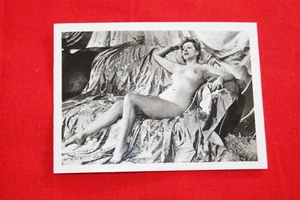 PHOTOGRAPHIE VINTAGE NU FEMME EROTIQUE STUDIO VERONESE PARIS 1950 MD214 - Picture 1 of 1