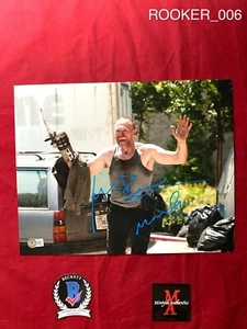 MICHAEL ROOKER SIGNED 11x14 PHOTO! MERLE! THE WALKING DEAD! BECKETT COA! - Picture 1 of 1