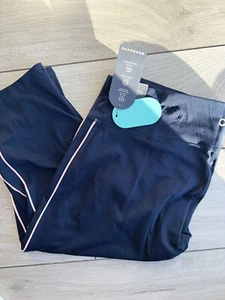 M&S GOODMOVE Cotton Go Easy High Waist Gym Leggings Cropped Leggings 8 10 22 24