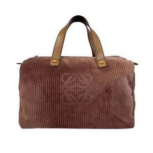 Bolso LOEWE Anagrama Marrón Gamuza Asa Superior - Imagen 1 de 19