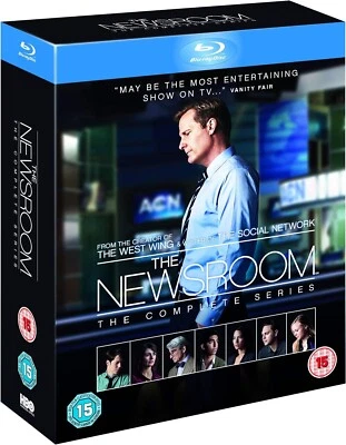 THE NEWSROOM Complete Series Blu-Ray Box Set NEW (USA Compatible) - Image 1 of 2