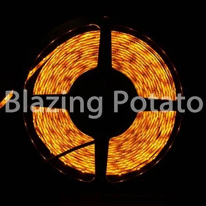 LumenWave 5M 5630 IP65 Waterproof Flexible 300 LED Strip Lights-White PCB-Yellow - Picture 1 of 1