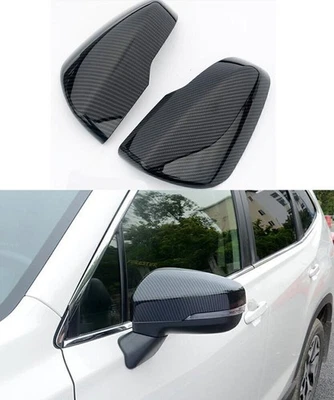 Отделочный чехол из углеродного волокна для зеркала заднего вида Subaru Ascent 2019-2022 годов выпуска - Изображение 1 из 2