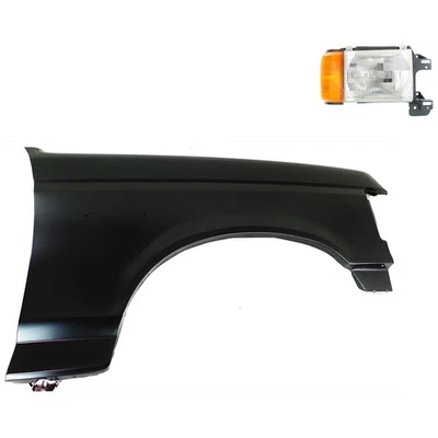 Fender Kit For 1987 1988 1989 1990 1991 Ford F-150 F-250 Primed Front Right - Image 1 of 4