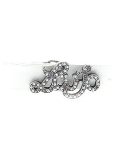 Liu-Jo Girls Silver Leather Belt Large kids - Picture 1 of 1