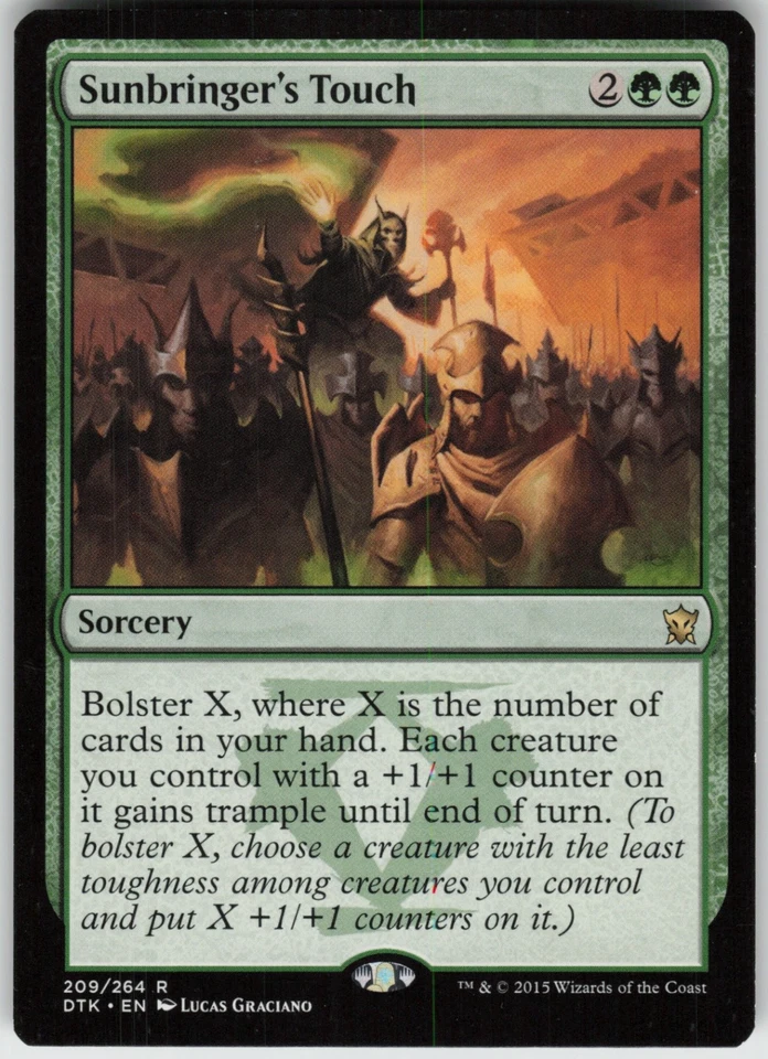 Sunbringer's Touch 209 Dragons of Tarkir R - Image 1 of 1