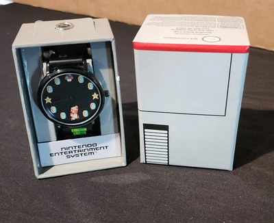 Reloj Super Mario Bros Accutime 2018 NIN5009SPC Nintendo Quartz SL68 retro Foto 1 de 4