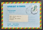 1982 Senegal 85Fr Stamped Missionary Aerogramme cd Dakar-Polson
