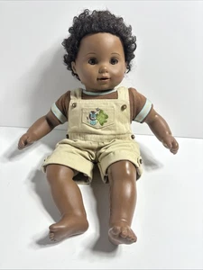 American Girl Bitty Baby Boy Muñeca Doble Pelo Afroamericano Conjunto Retirado Incluye - Imagen 1 de 24