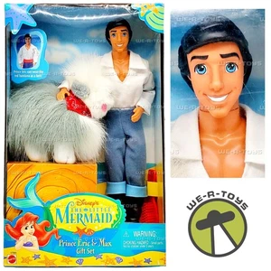 Disney's The Little Mermaid Prince Eric & Max Gift Set 1997 Mattel 17591 - Picture 1 of 8