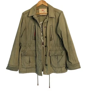 Vintage Y2k Military Style Jacket Medium Women Utility Granola Chore Gorpcore - Bild 1 von 12